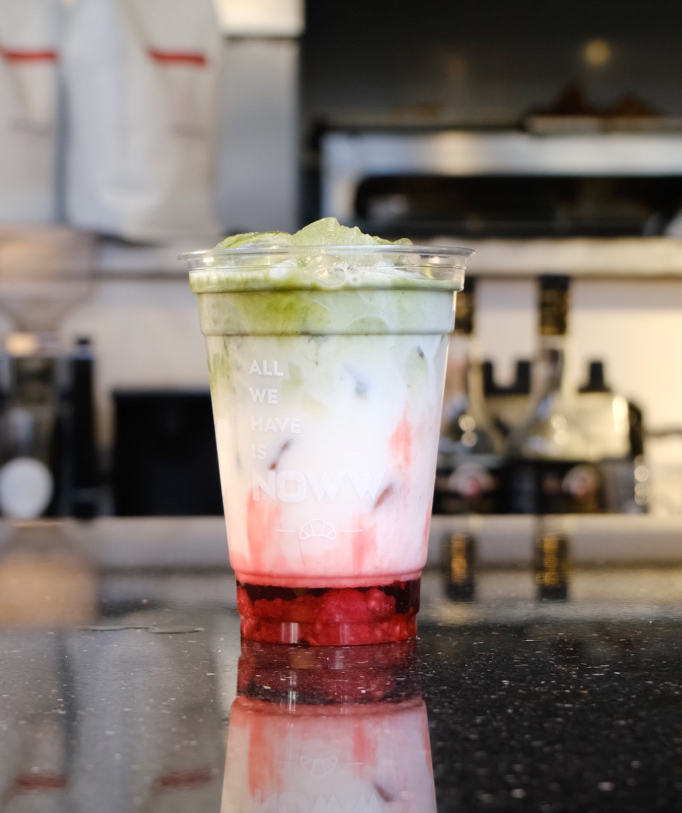 ICE STRAWBERRY MATCHA